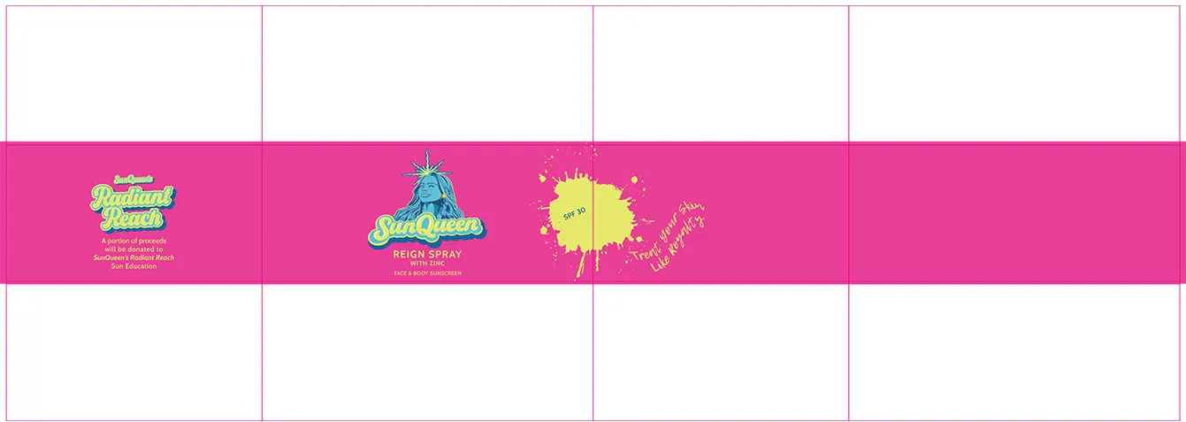 Outer / Master Carton flat artwork