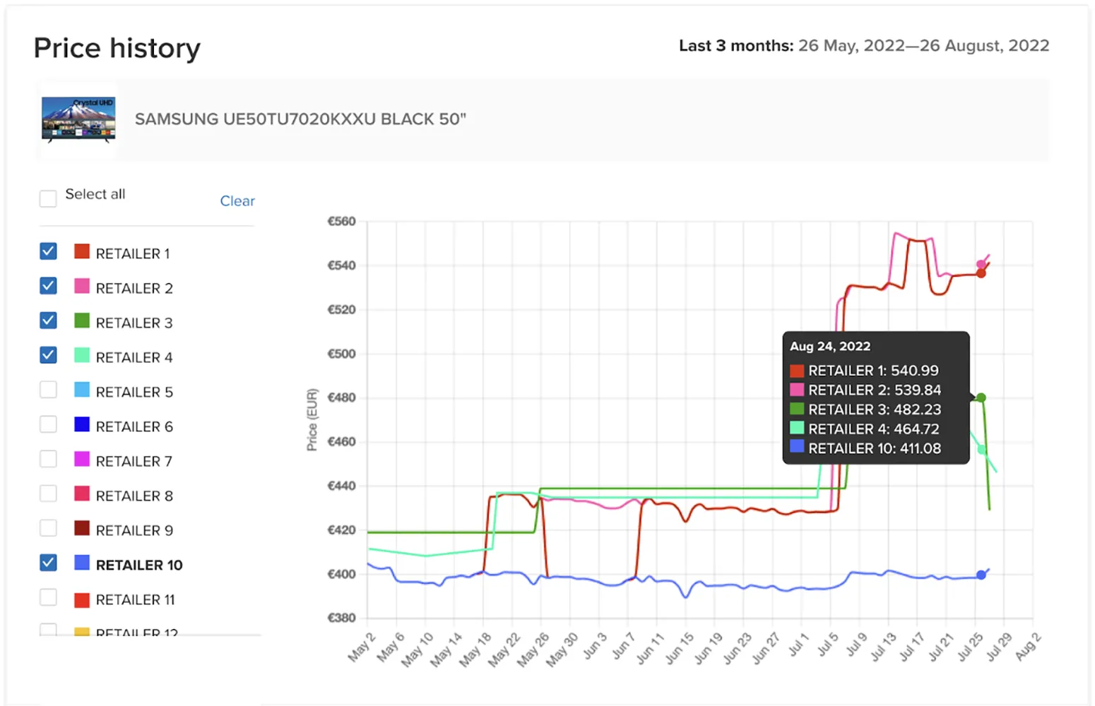 live price check new design