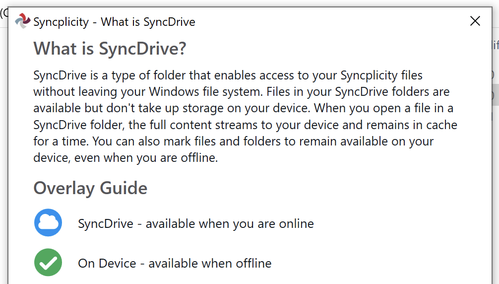 what is SyncDrive